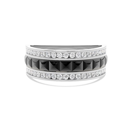 Black Ruthenium Men's Eternity Ring
