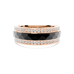 Black Ruthenium Men's Eternity Ring