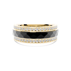 Black Ruthenium Men's Eternity Ring