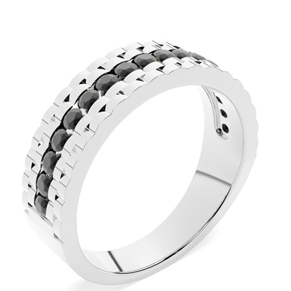 Texturierter Ring für Herren