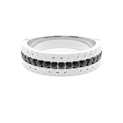 Men's Textured Ring
