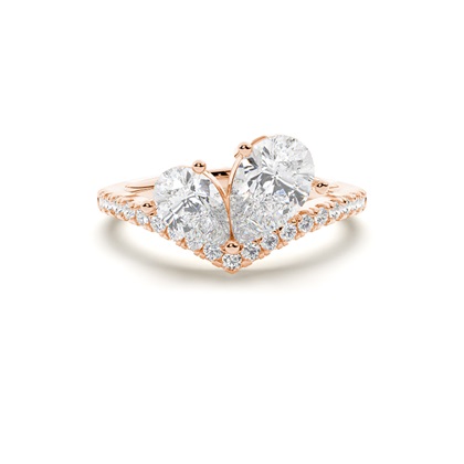 Rose Gold Diamond Rings