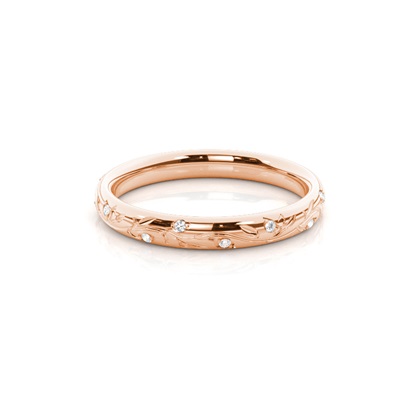 Women's Rose Gold Wedding Rings