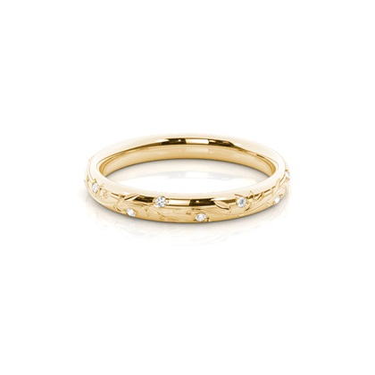 Women's Yellow Gold Wedding Rings