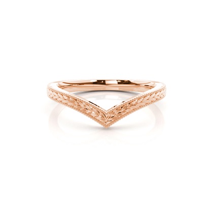 Women's Rose Gold Wedding Rings