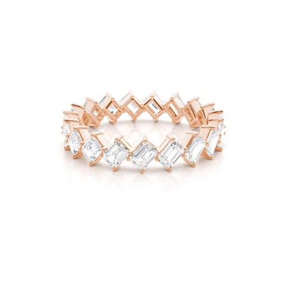 Emerald-Cut Diamond Rings