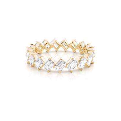 Emerald-Cut Diamond Rings