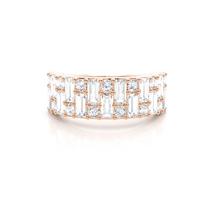 Baguette Cut Diamond Rings