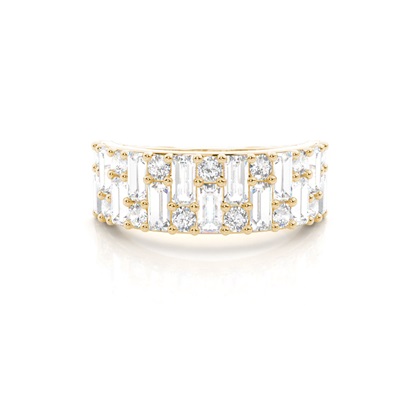 Yellow Gold Diamond Rings