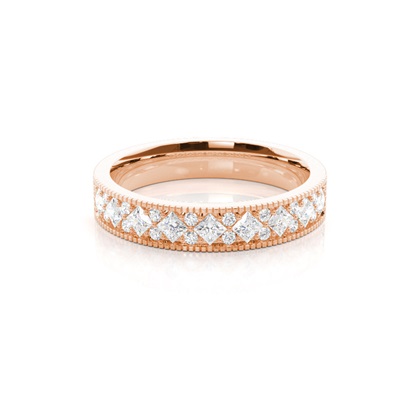 Women's Rose Gold Wedding Rings