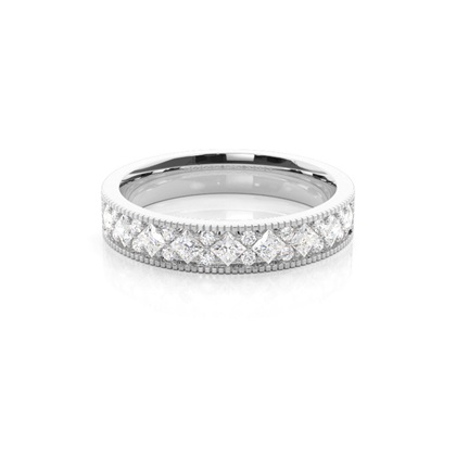 Silver Diamond Rings