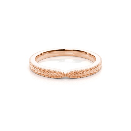 Women's Rose Gold Wedding Rings