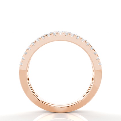 Zeitloser Diamant Ehering