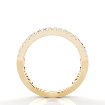 Zeitloser Diamant Ehering