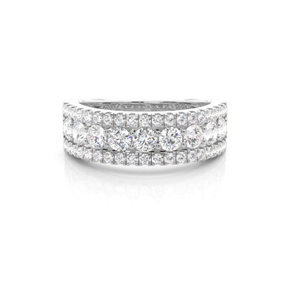 Timeless Bold Diamond Wedding Ring