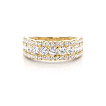 Timeless Bold Diamond Wedding Ring