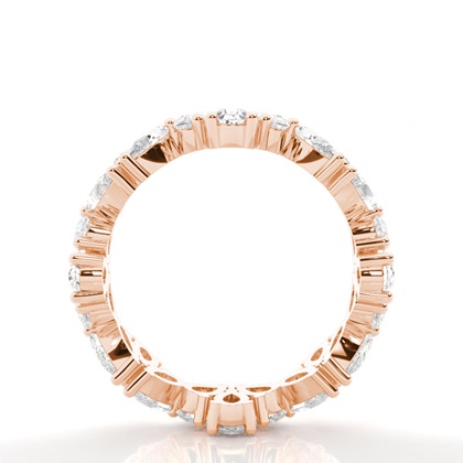 Welliger Tropfenform Diamant Memoriering