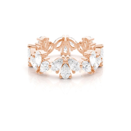 Women's Rose Gold Wedding Rings