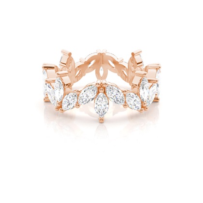 Women's Rose Gold Wedding Rings