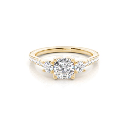 Cushion Diamond Rings