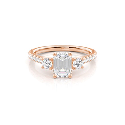 Rose Gold Diamond Rings