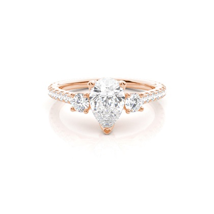 Rose Gold Diamond Rings