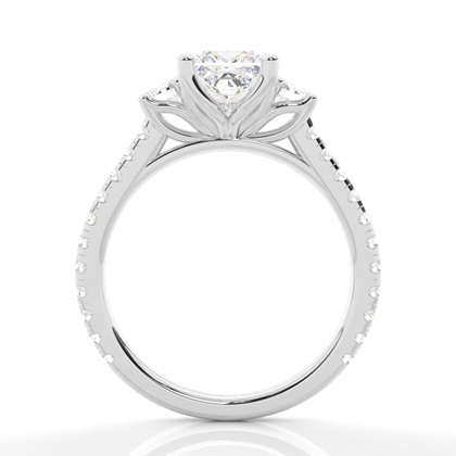 Prinzessin Platin Trilogie Verlobungsringe