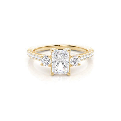 Yellow Gold Diamond Rings