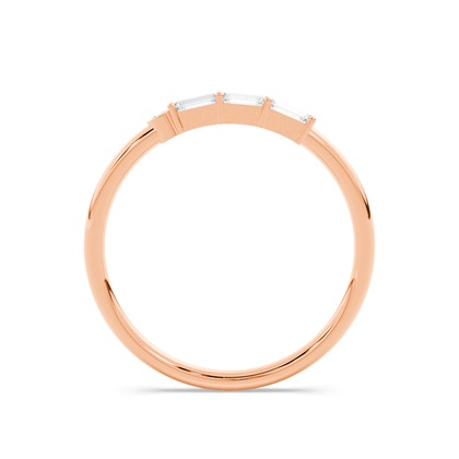 Buchstabe J Morsecode Diamant Initial Ring