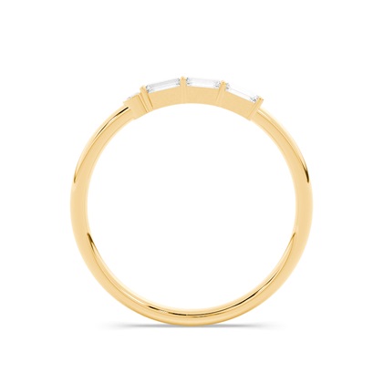 Buchstabe J Morsecode Diamant Initial Ring