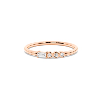 Baguette Cut Diamond Rings