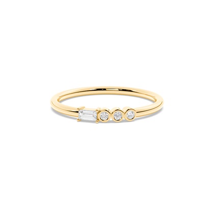 Baguette Cut Diamond Rings