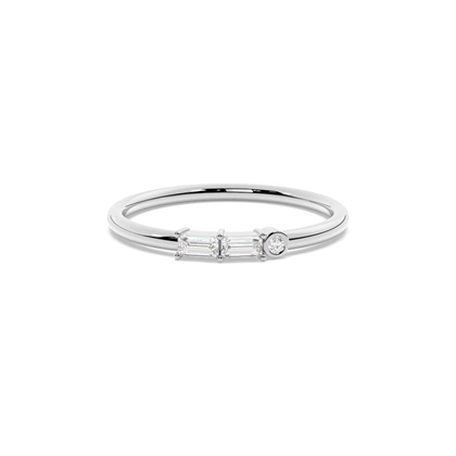 Baguette Cut Diamond Rings