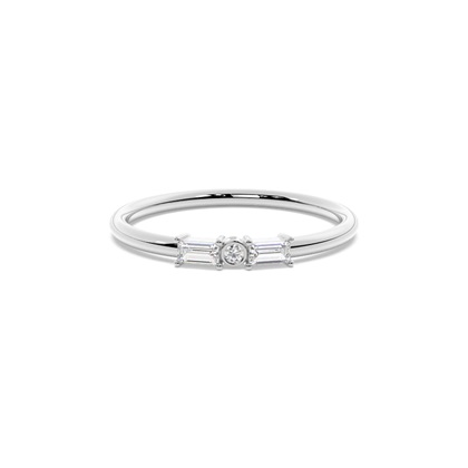 Baguette Cut Diamond Rings