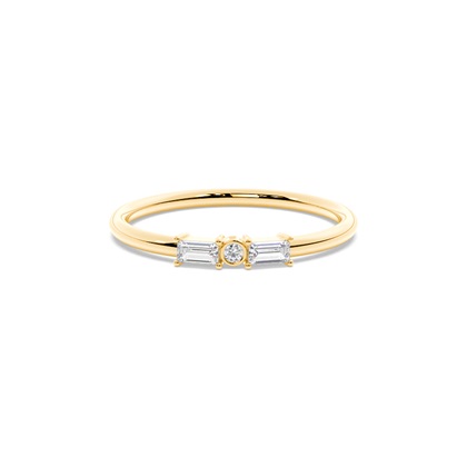 Baguette Cut Diamond Rings