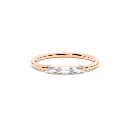 Baguette Cut Diamond Rings
