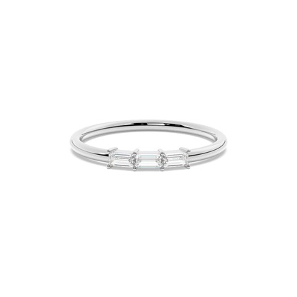 Baguette Cut Diamond Rings