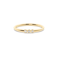 Letter S Morse Code Diamond Initial Ring
