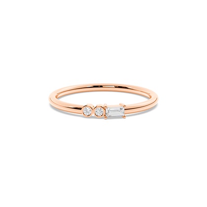 Baguette Cut Diamond Rings