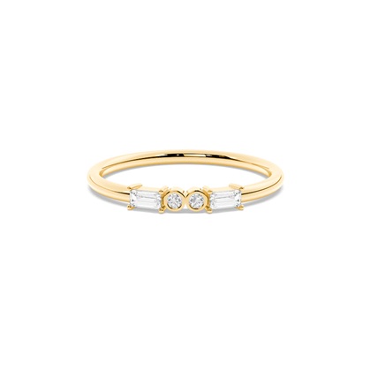 Yellow Gold Diamond Rings