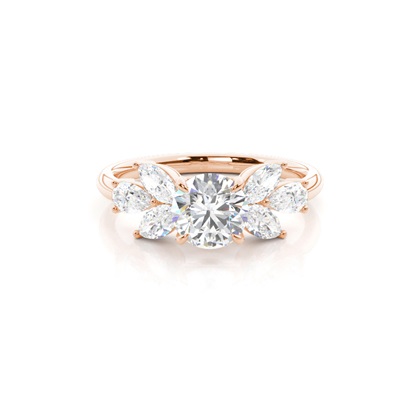 Rose Gold Diamond Rings