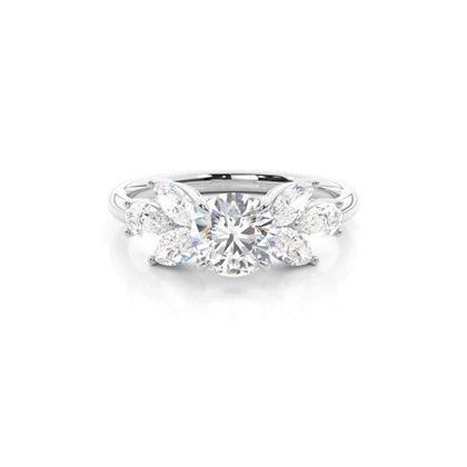 White Gold Diamond Engagement Rings