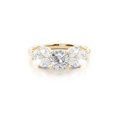 Cushion Cut Diamond Engagement Rings