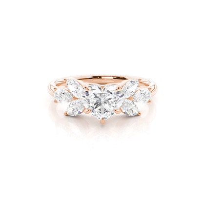 Rose Gold Diamond Engagement Rings