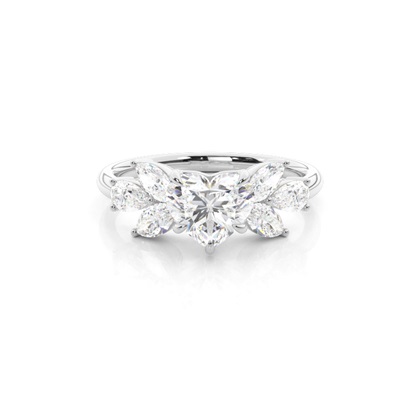 White Gold Diamond Engagement Rings