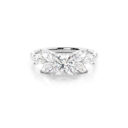 Princess Cut Diamond Rings