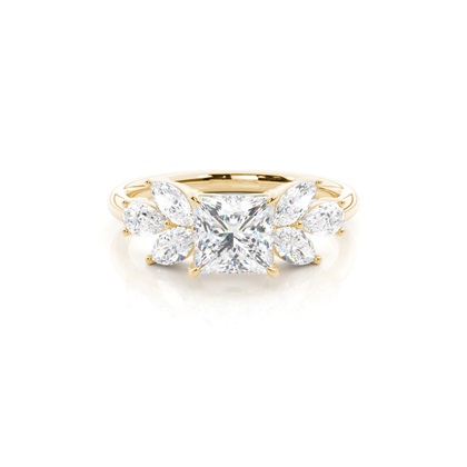 Princess Cut Diamond Engagement Rings