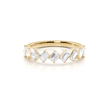 Emerald-Cut Diamond Rings