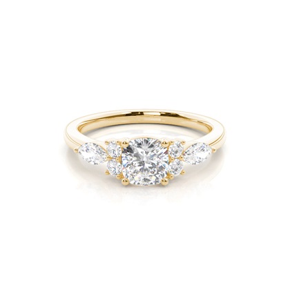 Cushion Cut Diamond Engagement Rings