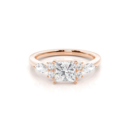 Princess Cut Diamond Engagement Rings